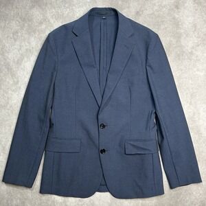 J. Crew Thompson Men's 2-Button Performance Navy Blazer Sport Coat Jacket 36S